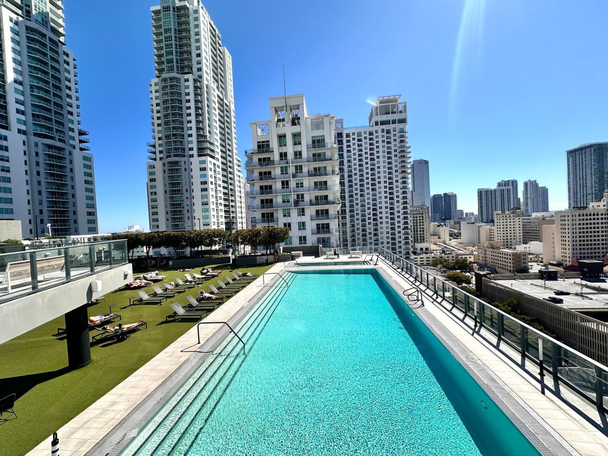 Apartmán Luxury Loft - Free Parking - Ocean View - Brickell Downtown Miami Exteriér fotografie