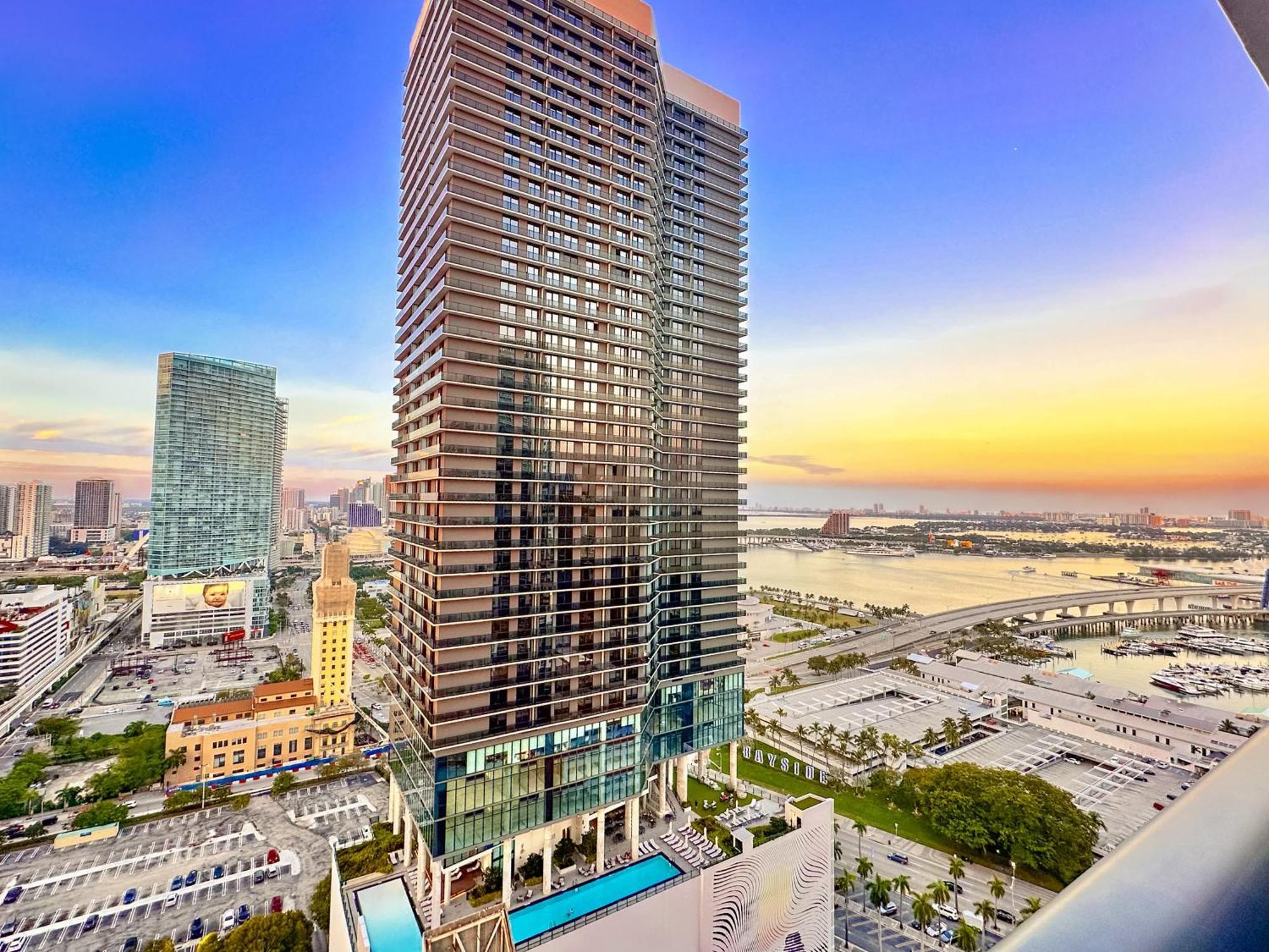 Apartmán Luxury Loft - Free Parking - Ocean View - Brickell Downtown Miami Exteriér fotografie