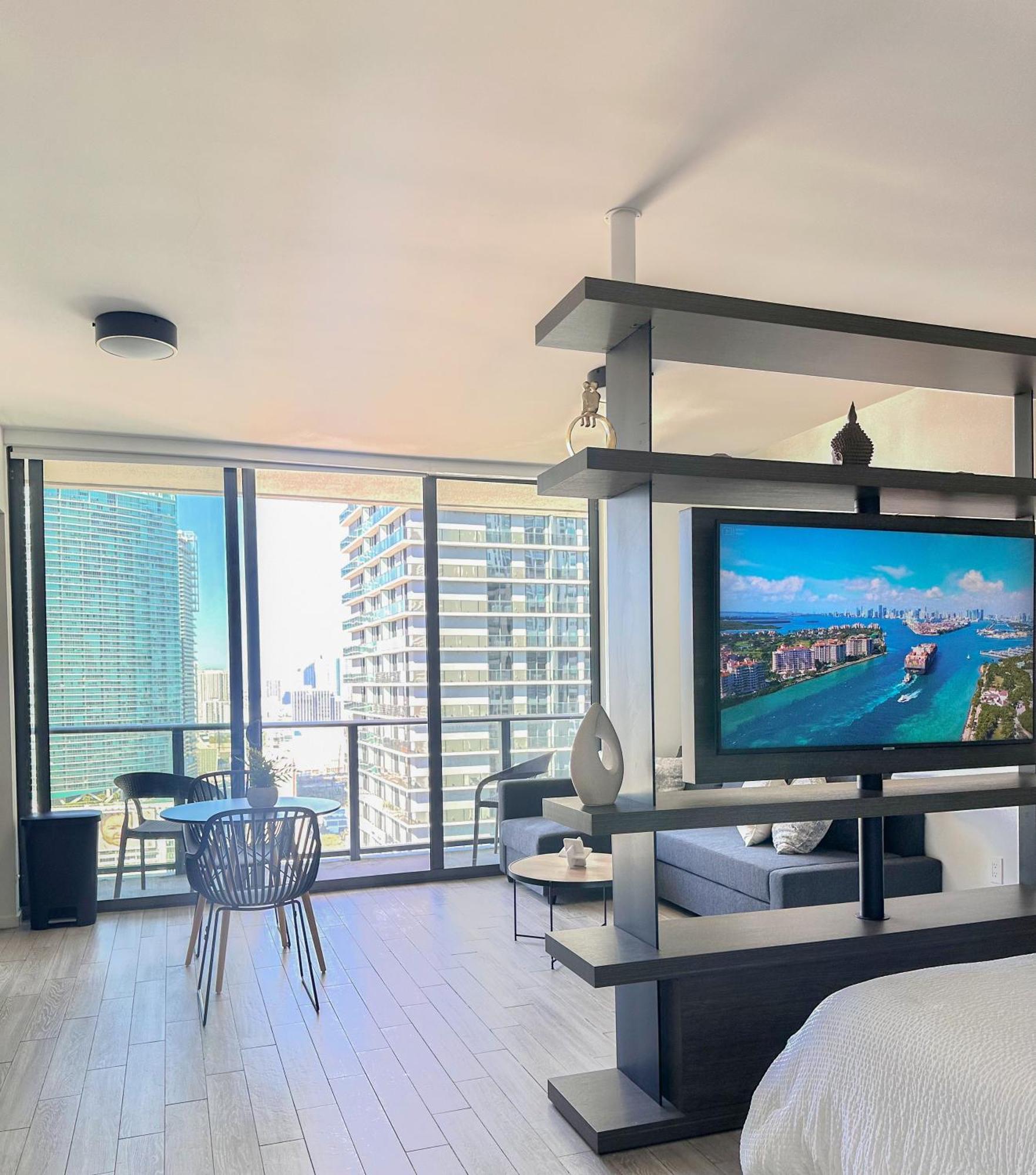 Apartmán Luxury Loft - Free Parking - Ocean View - Brickell Downtown Miami Exteriér fotografie