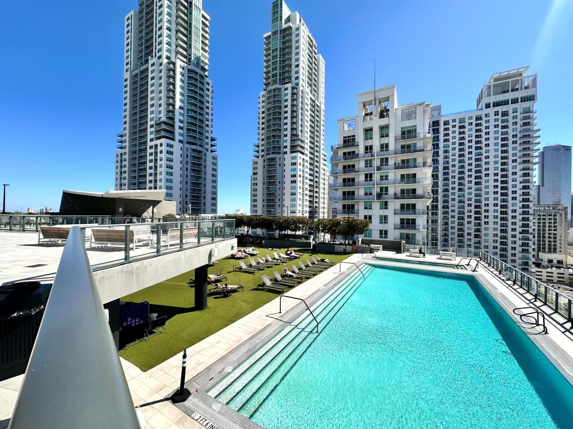 Apartmán Luxury Loft - Free Parking - Ocean View - Brickell Downtown Miami Exteriér fotografie