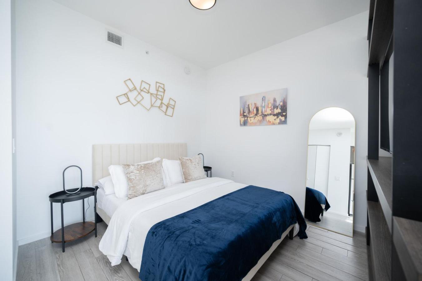 Apartmán Luxury Loft - Free Parking - Ocean View - Brickell Downtown Miami Pokoj fotografie