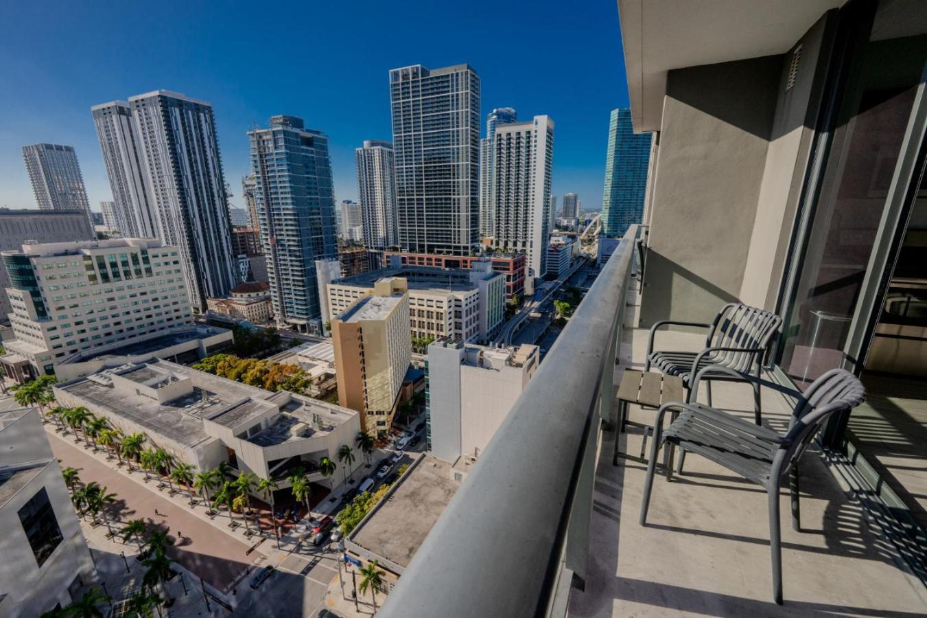 Apartmán Luxury Loft - Free Parking - Ocean View - Brickell Downtown Miami Pokoj fotografie