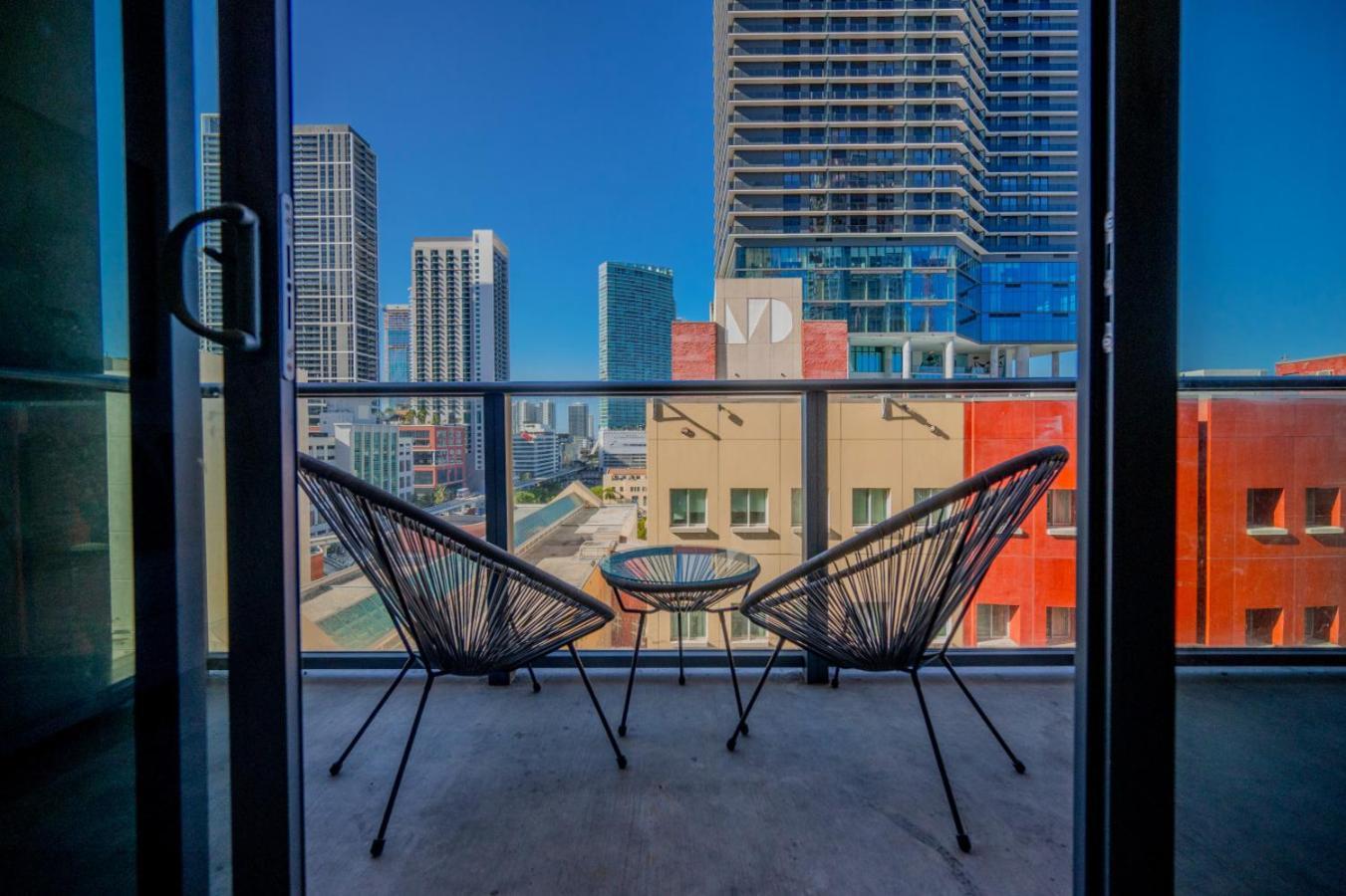 Apartmán Luxury Loft - Free Parking - Ocean View - Brickell Downtown Miami Pokoj fotografie