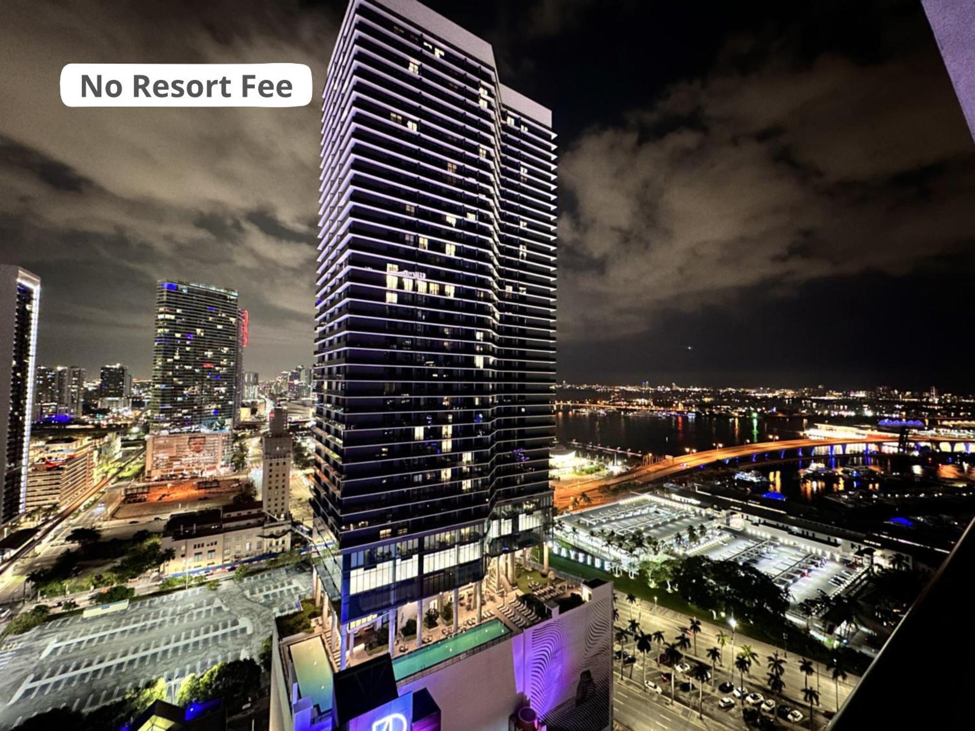 Apartmán Luxury Loft - Free Parking - Ocean View - Brickell Downtown Miami Exteriér fotografie