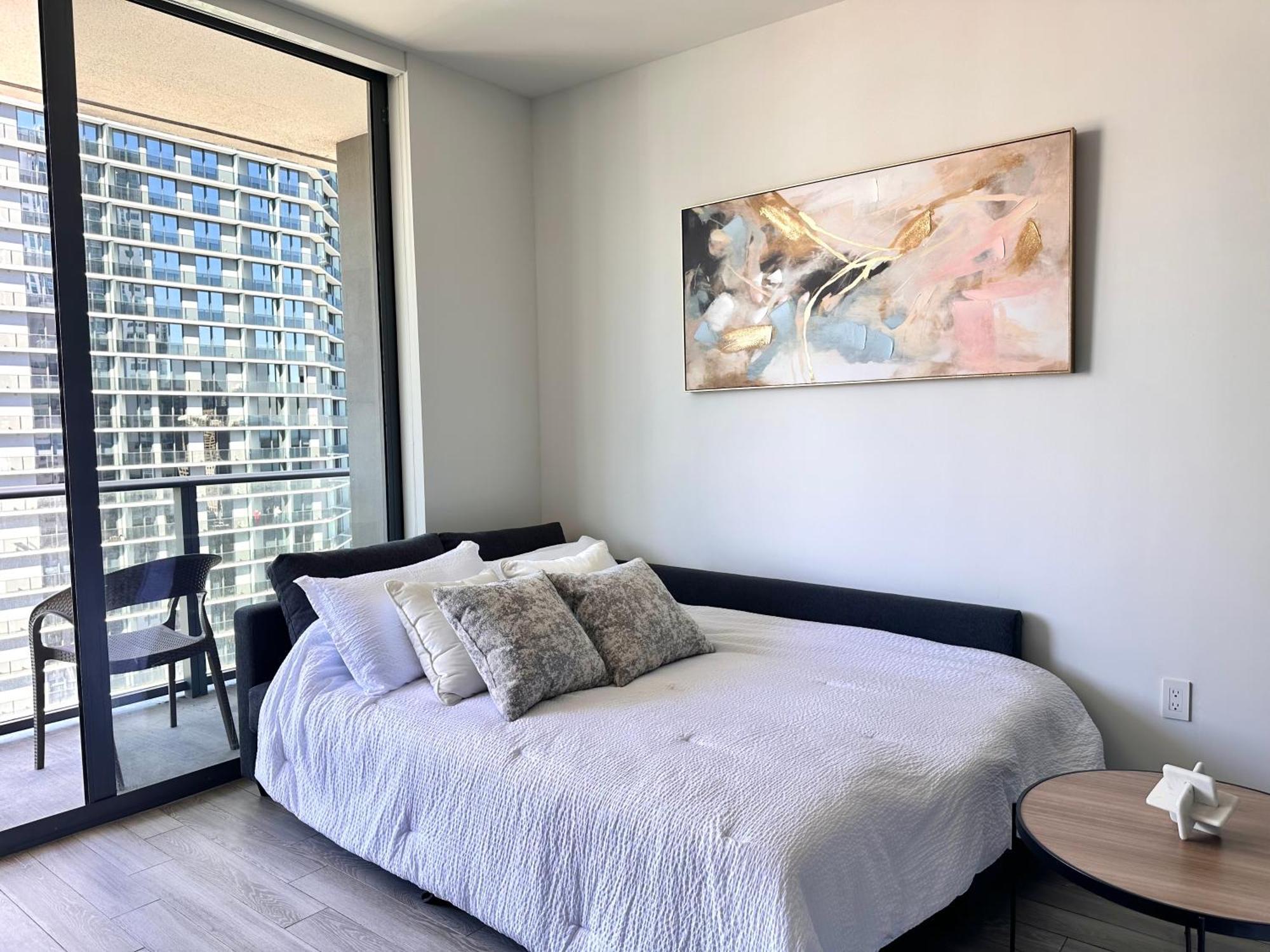 Apartmán Luxury Loft - Free Parking - Ocean View - Brickell Downtown Miami Pokoj fotografie