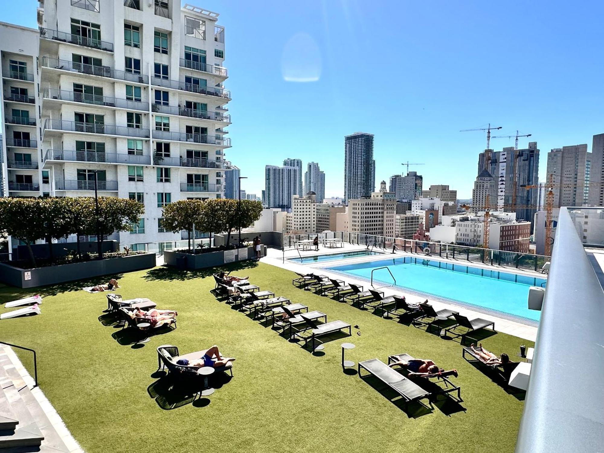 Apartmán Luxury Loft - Free Parking - Ocean View - Brickell Downtown Miami Exteriér fotografie