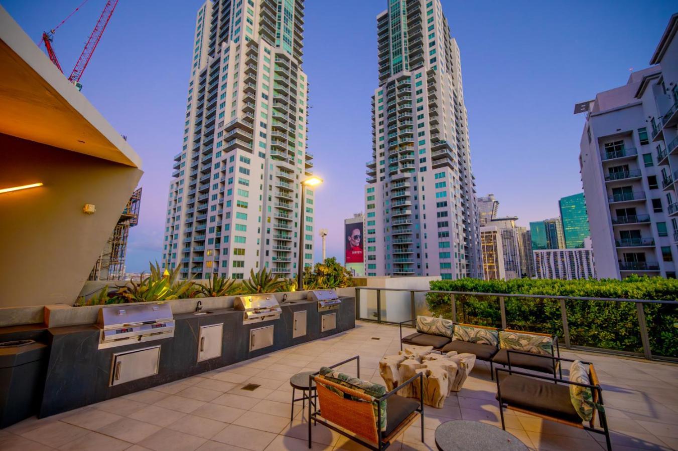 Apartmán Luxury Loft - Free Parking - Ocean View - Brickell Downtown Miami Exteriér fotografie