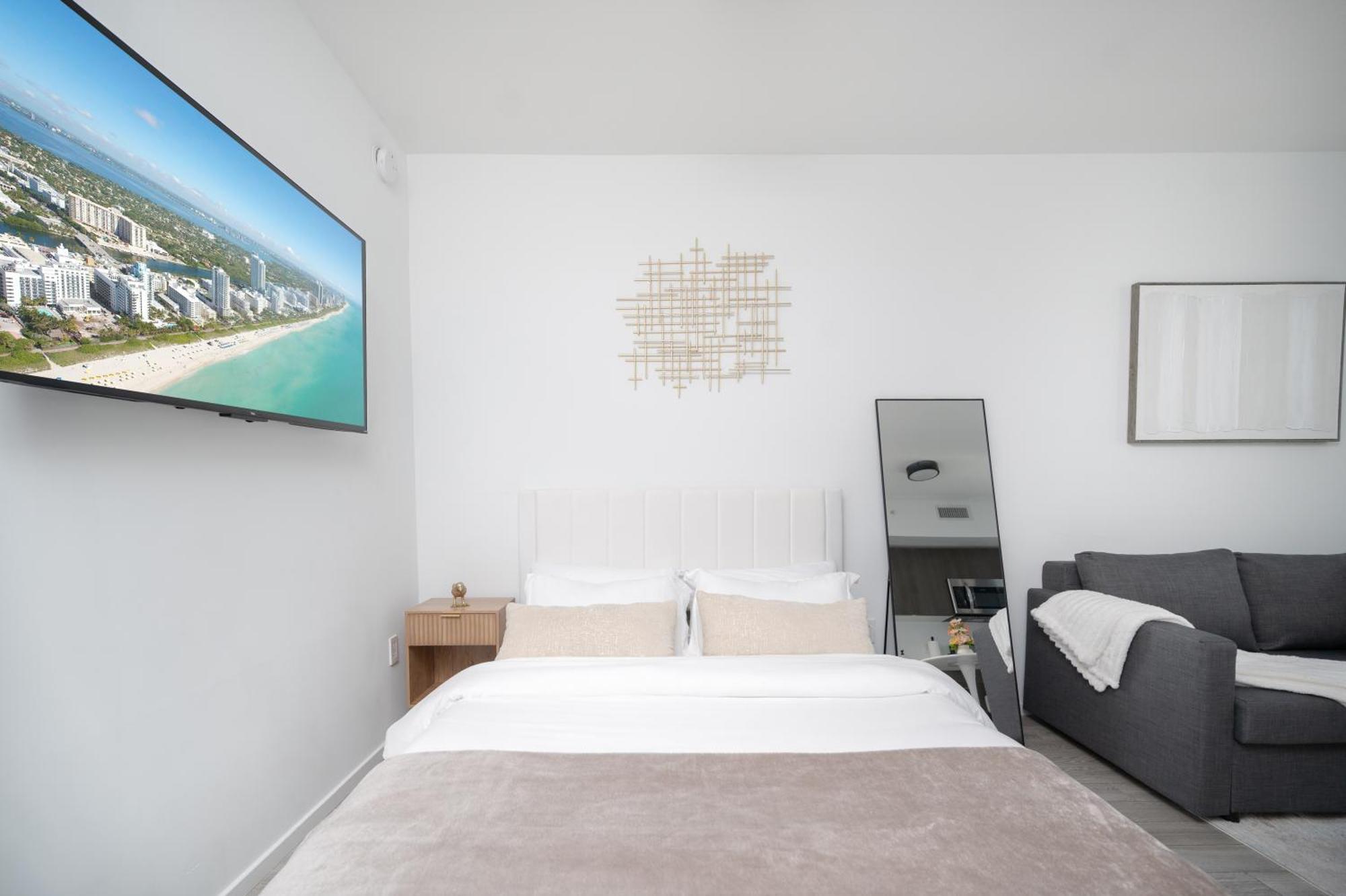 Apartmán Luxury Loft - Free Parking - Ocean View - Brickell Downtown Miami Exteriér fotografie
